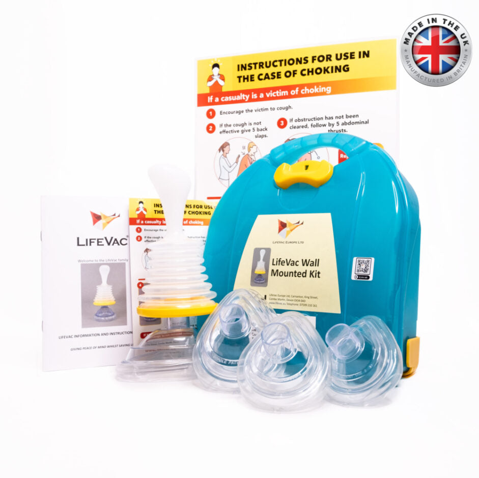 LifeVac Wall Mounted Kit – Rescue Choking Device