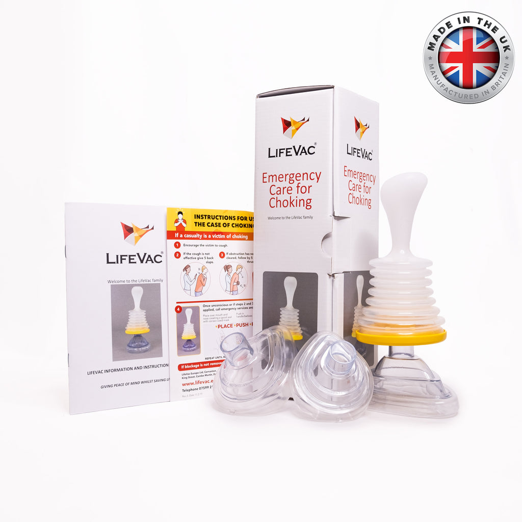 LifeVac Standard/Home Kit – Rescue Choking Device